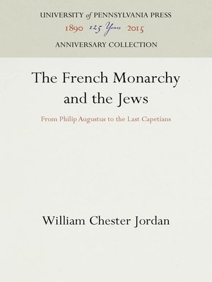 cover image of The French Monarchy and the Jews